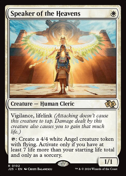 Speaker of the Heavens (J25) (102)