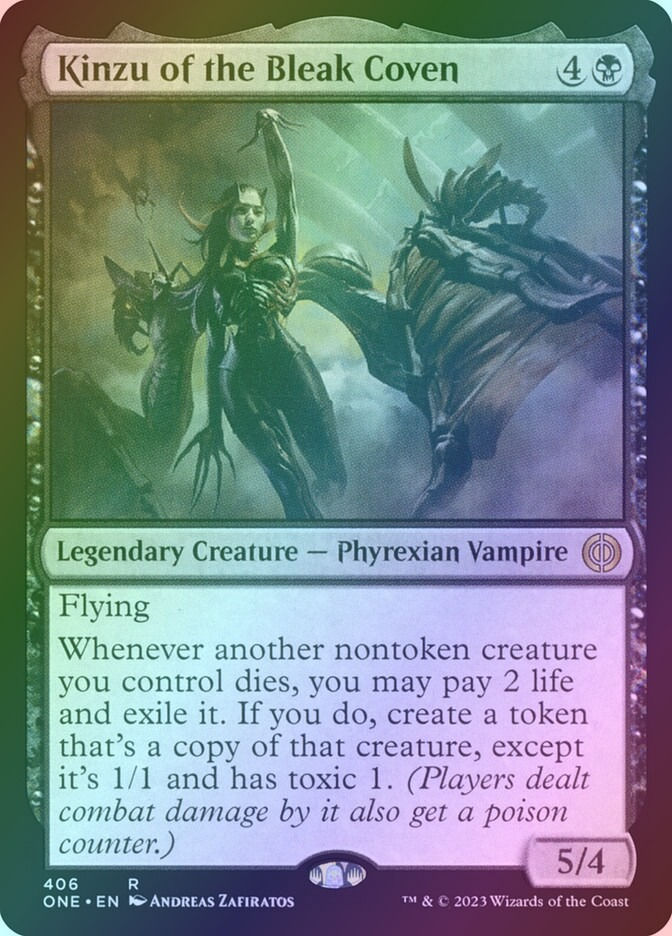 Kinzu of the Bleak Coven (ONE) (406) / Foil