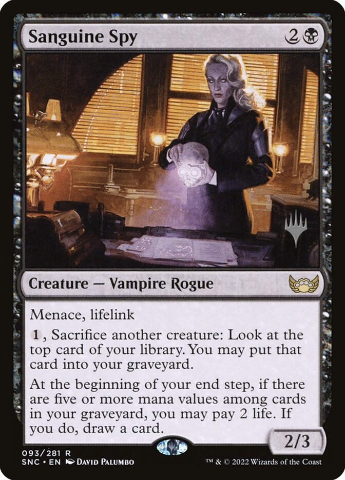 Sanguine Spy (PSNC) (93p)