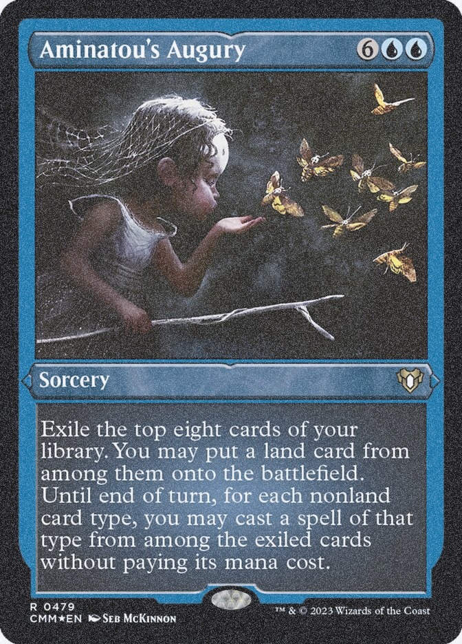 Aminatou's Augury (CMM) (479) / Foil Etched