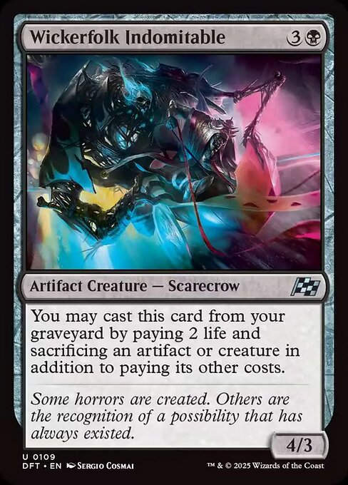 Wickerfolk Indomitable (DFT) (109)