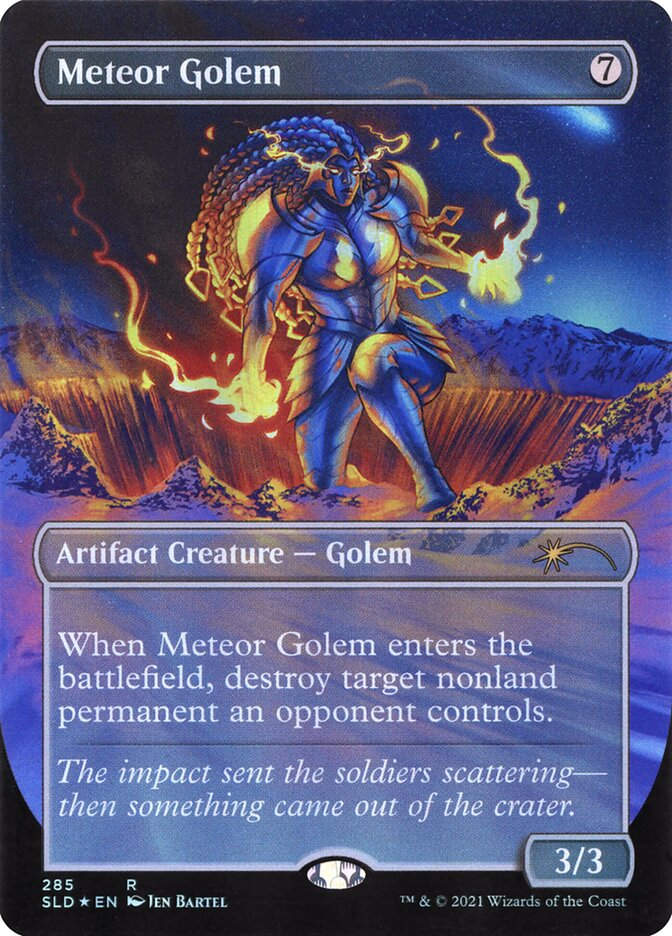 Meteor Golem (SLD) (285) / Borderless