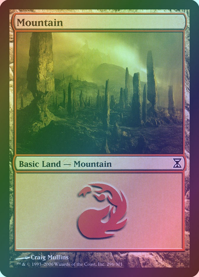 Mountain (TSP) (296) / Foil