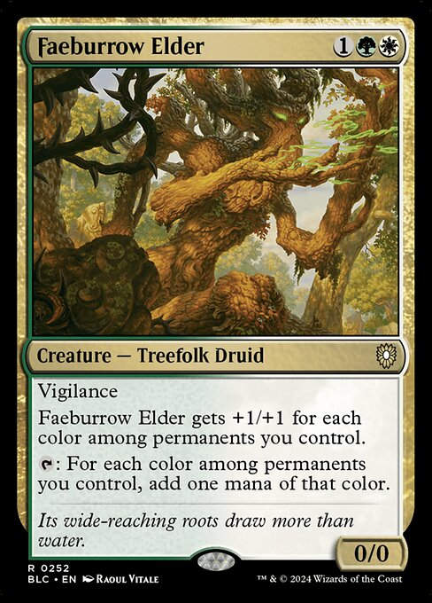 Faeburrow Elder (blc) (252)