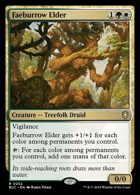 Faeburrow Elder (blc) (252)
