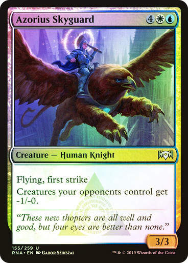 Azorius Skyguard (RNA) (155) / Foil