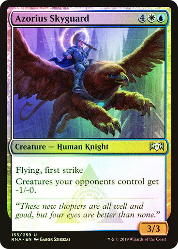 Azorius Skyguard (RNA) (155) / Foil