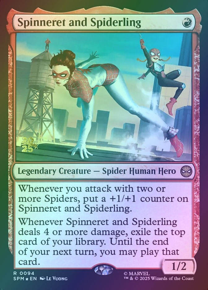 Spinneret and Spiderling (PSPM) (94s) / Foil
