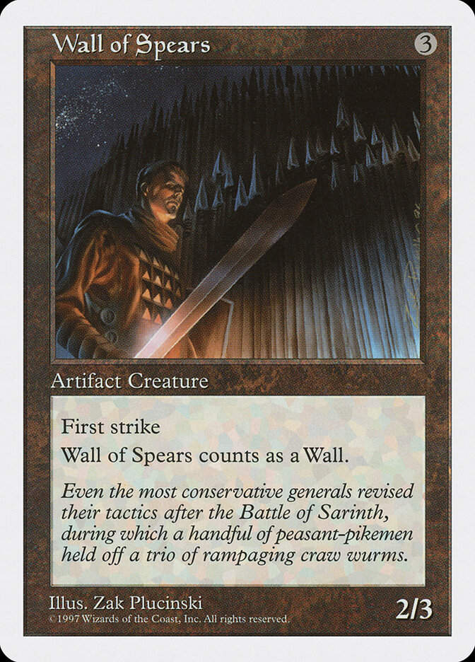 Wall of Spears (5ED) (407)