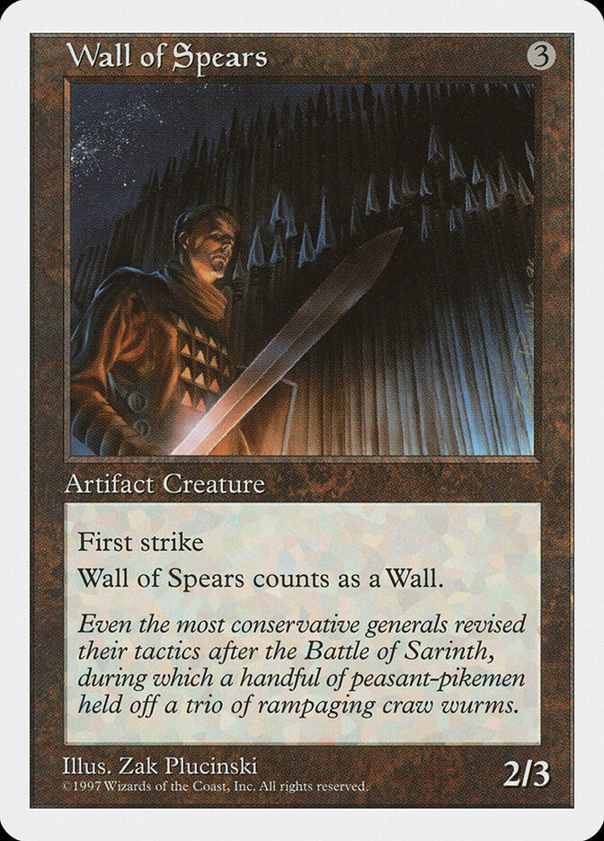 Wall of Spears (5ED) (407)