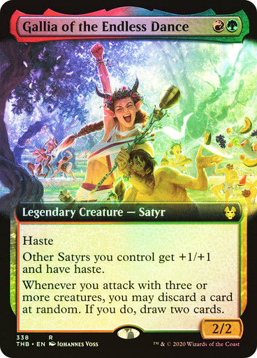 Gallia of the Endless Dance (THB) (338) / Extended Art / Foil