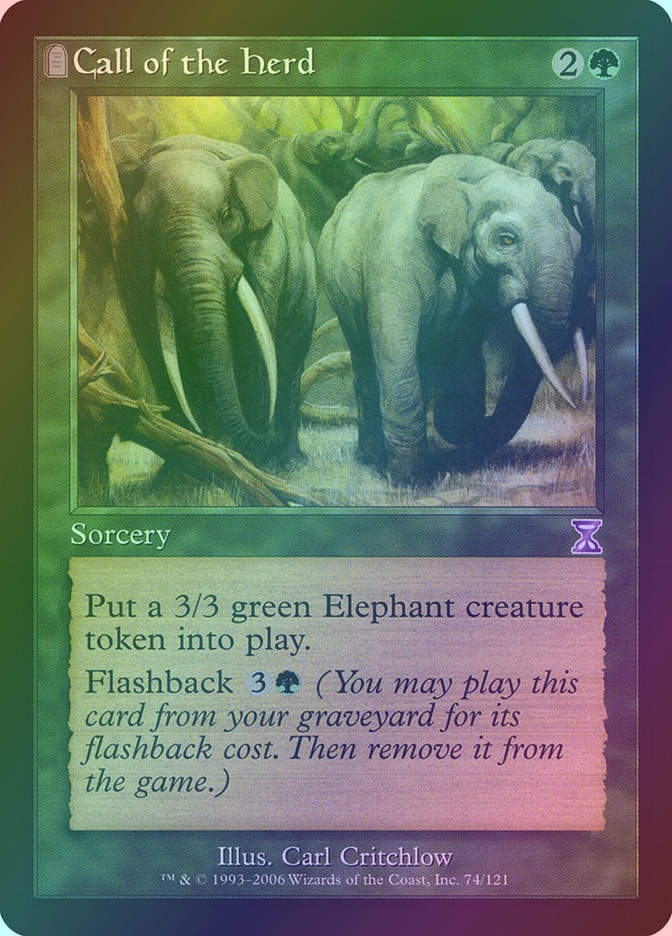 Call of the Herd (TSB) (74) / Foil