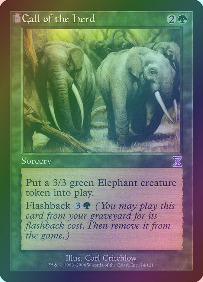 Call of the Herd (TSB) (74) / Foil