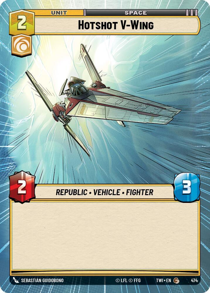 Hotshot V-Wing (Hyperspace) (TWI) (474) / Foil