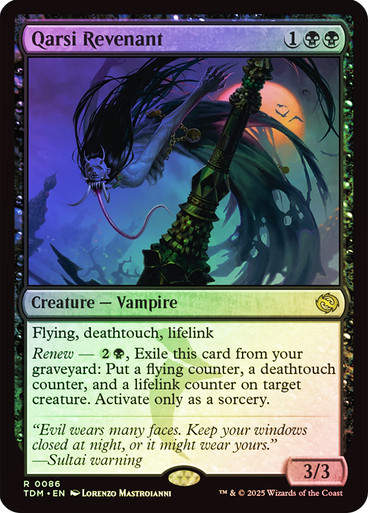 Qarsi Revenant (TDM) (86) / Foil