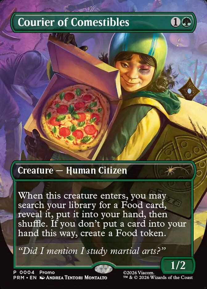 Courier of Comestibles (PW26) (6) / Borderless