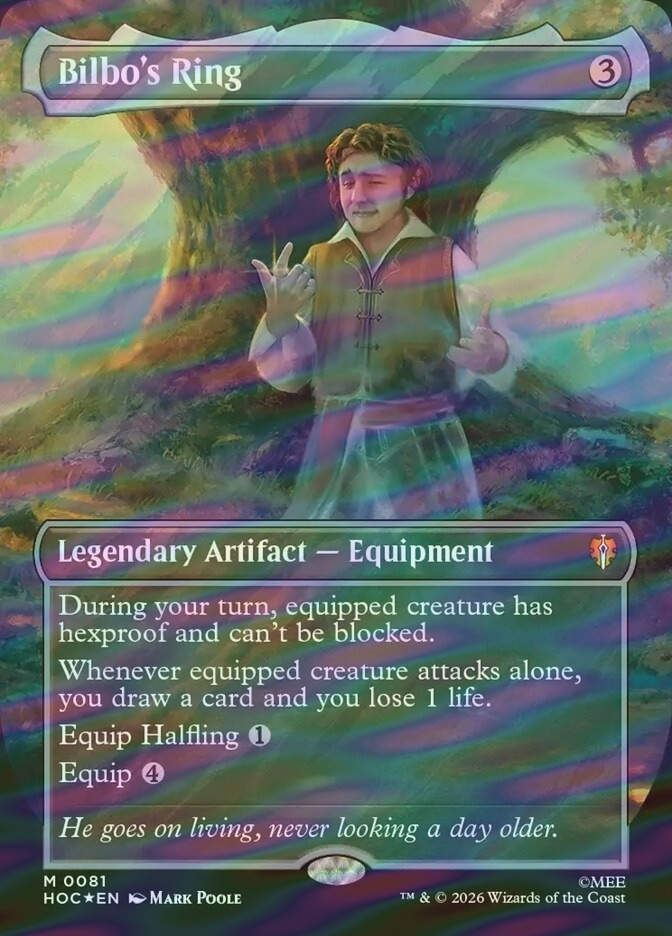 Bilbo's Ring (HOC) (81) / Surge Foil