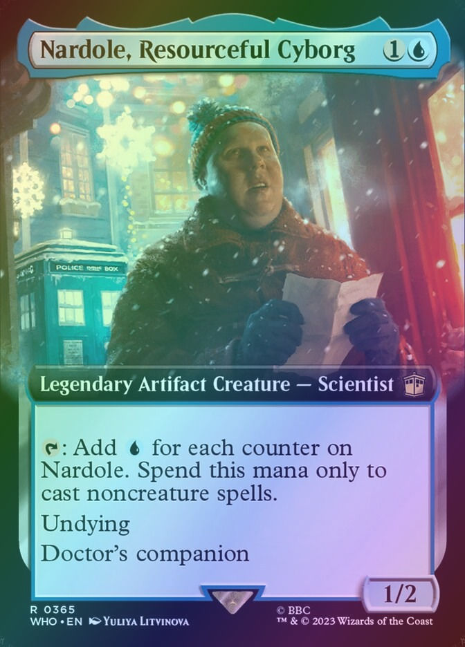 Nardole, Resourceful Cyborg (WHO) (365) / Extended Art / Foil
