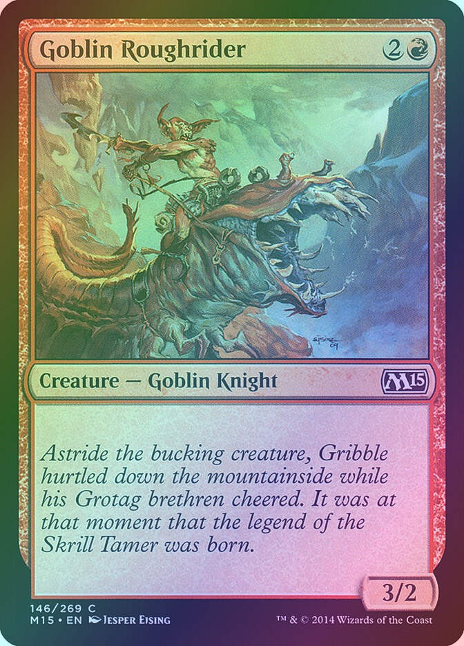 Goblin Roughrider (M15) (146) / Foil