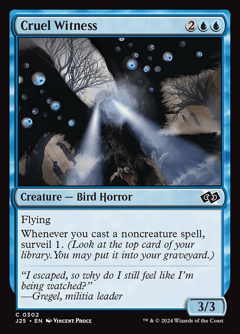 Cruel Witness (J25) (302)