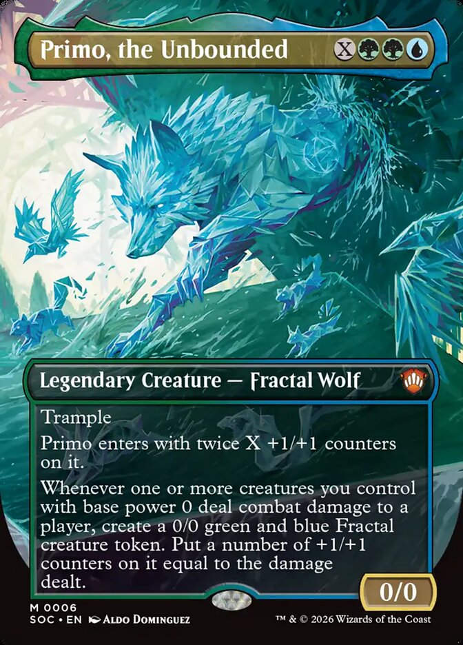 Primo, the Unbounded (SOC) (6) / Borderless