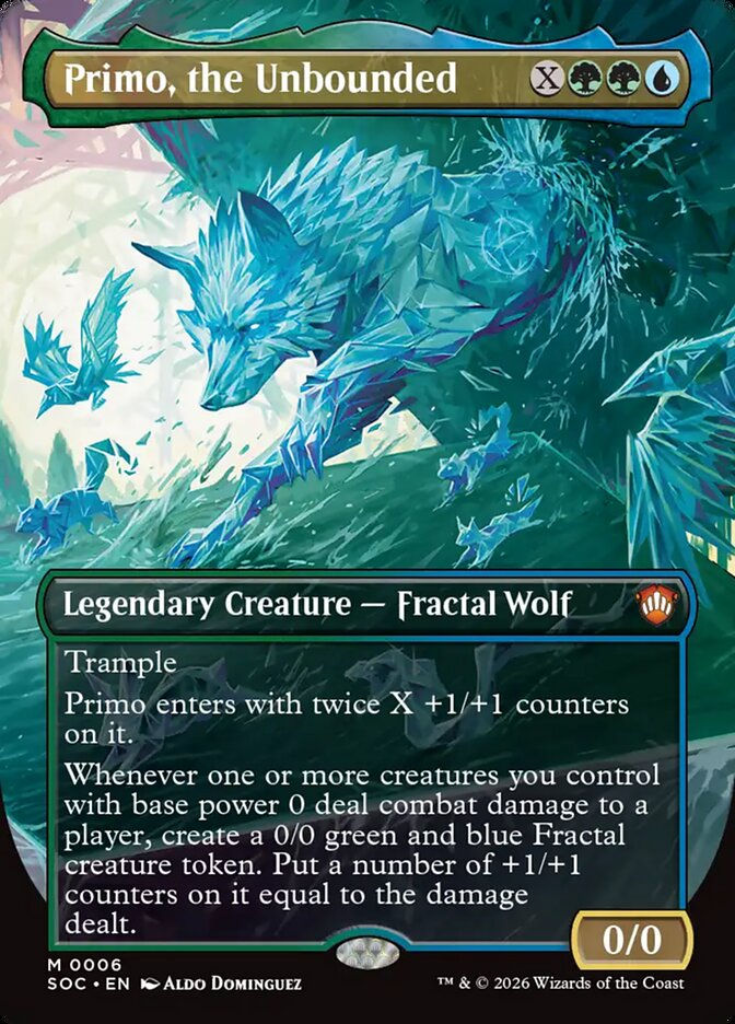 Primo, the Unbounded (SOC) (6) / Borderless