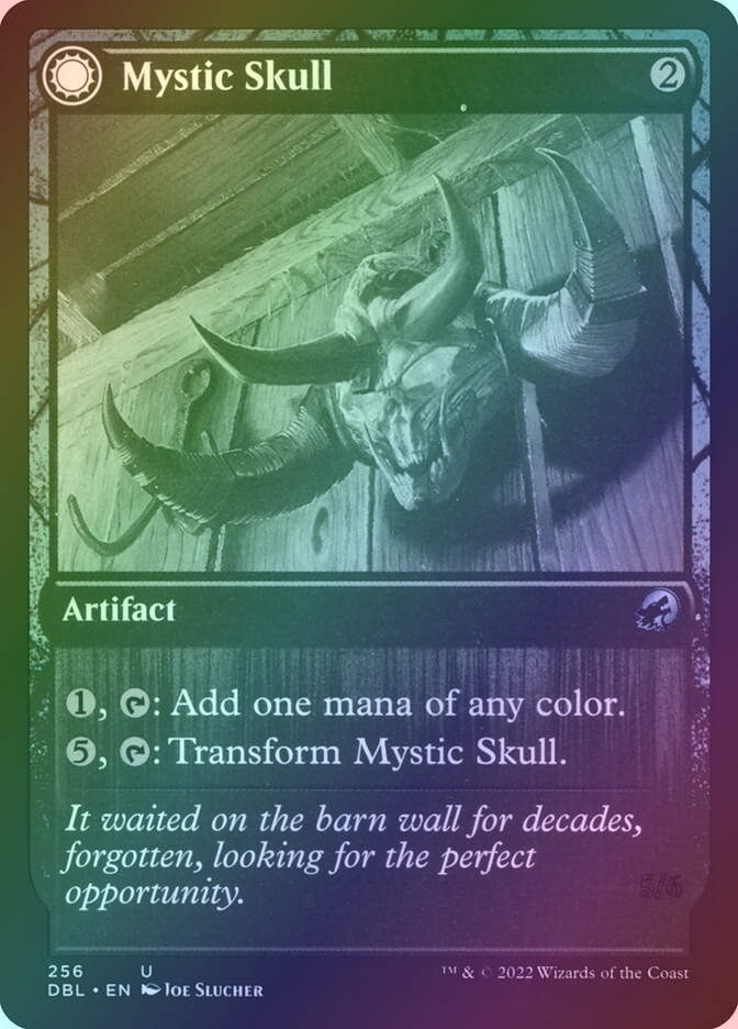 Mystic Skull // Mystic Monstrosity (DBL) (256) / Foil
