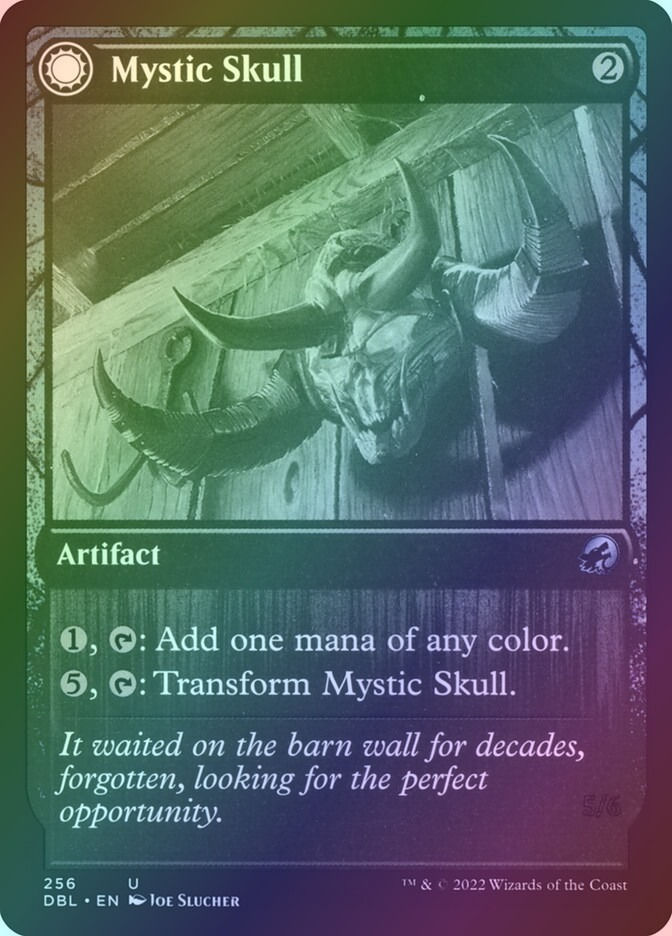 Mystic Skull // Mystic Monstrosity (DBL) (256) / Foil — cara 1 de 2