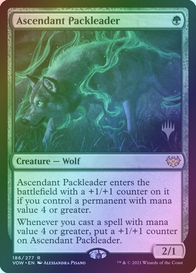 Ascendant Packleader (PVOW) (186p) / Foil