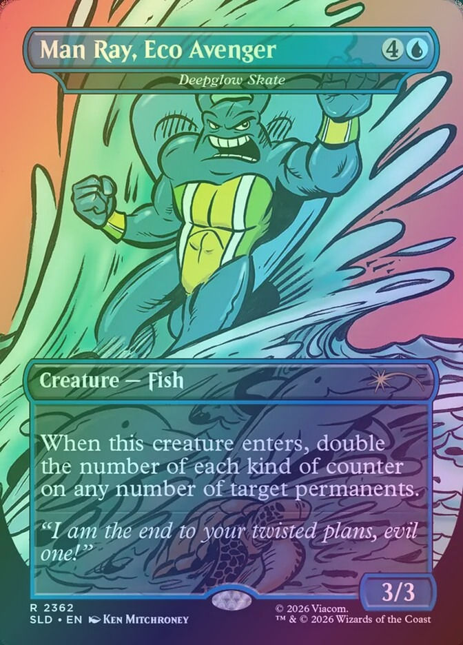 Deepglow Skate (SLD) (2362) / Borderless / Foil