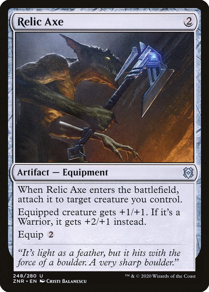 Relic Axe (ZNR) (248)