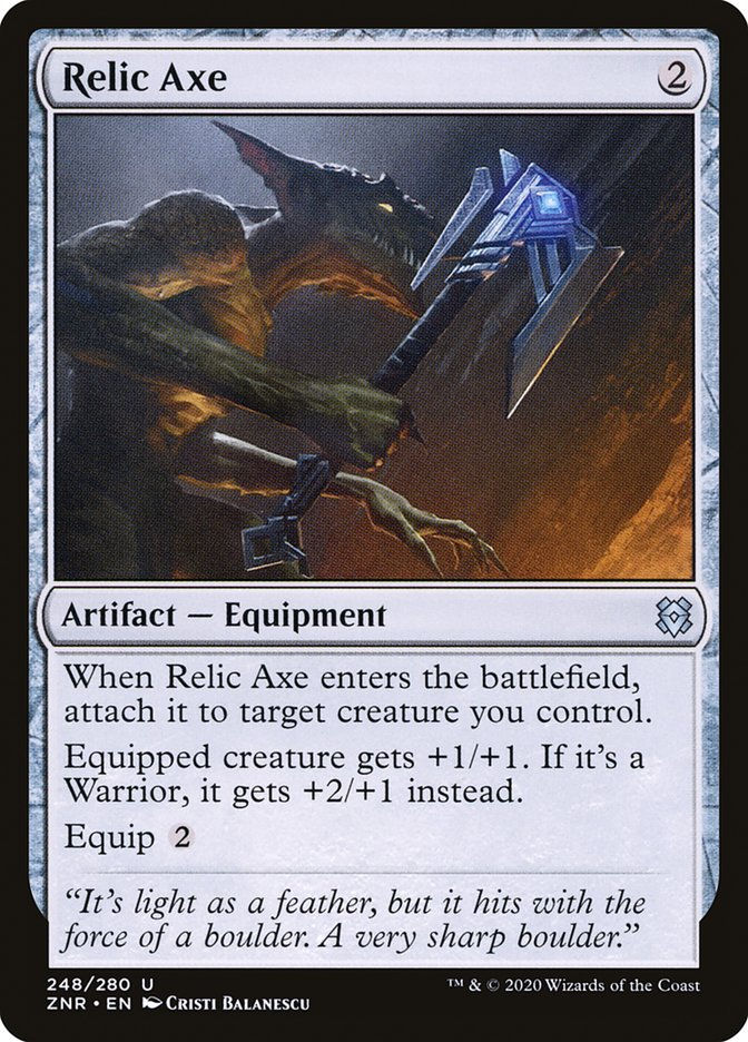Relic Axe (ZNR) (248)