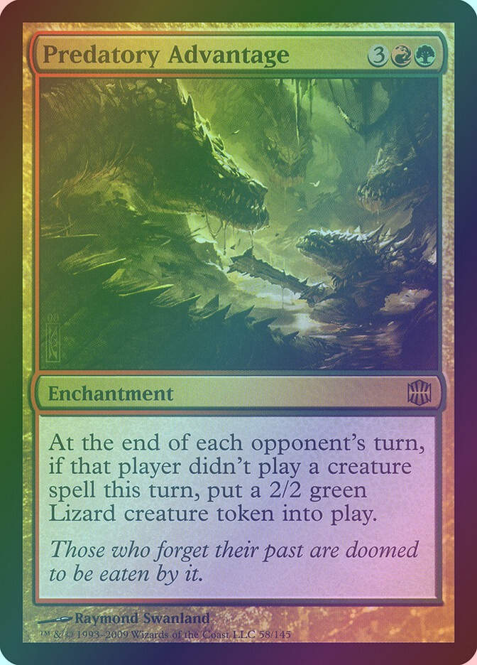 Predatory Advantage (ARB) (58) / Foil