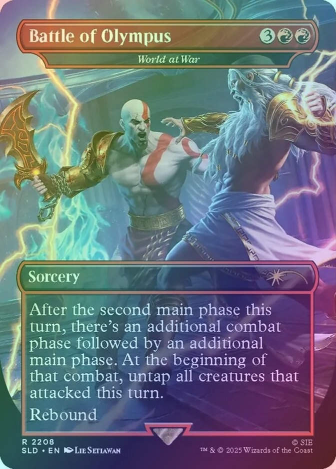 World at War (SLD) (2208) / Borderless / Foil