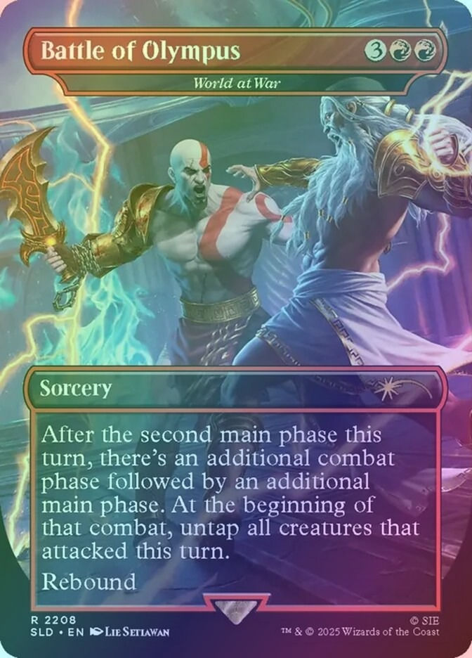 World at War (SLD) (2208) / Borderless / Foil