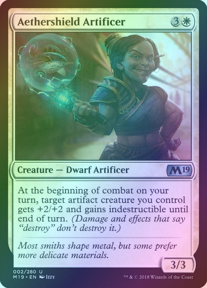 Aethershield Artificer (M19) (2) / Foil