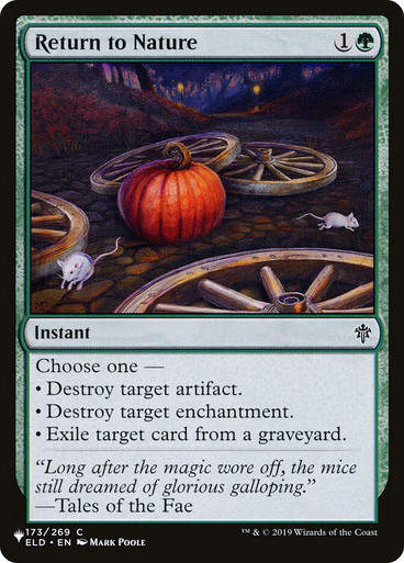 Return to Nature (PLST) (ELD-173)