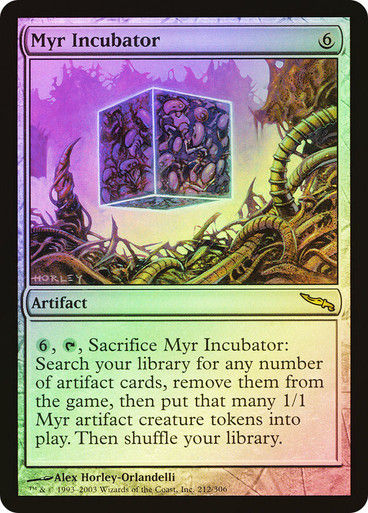 Myr Incubator (MRD) (212) / Foil