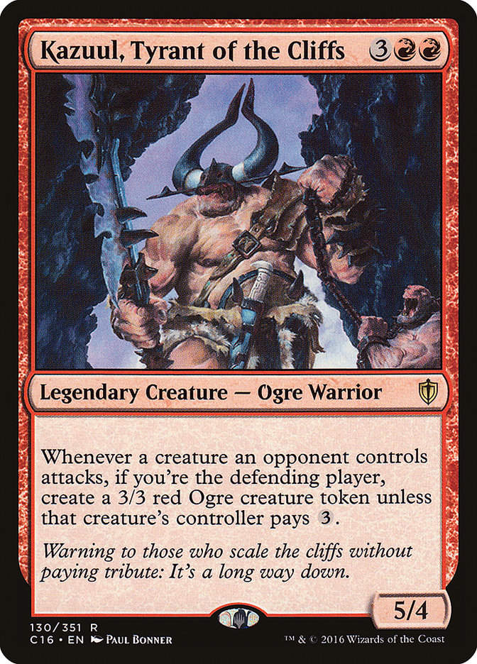 Kazuul, Tyrant of the Cliffs (c16)