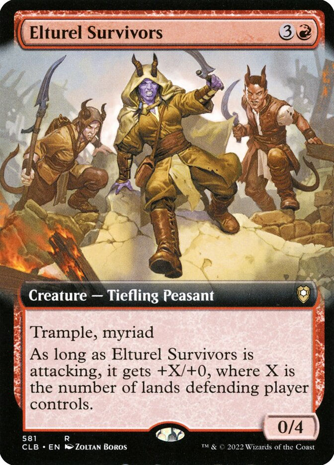 Elturel Survivors (CLB) (581) / Extended Art