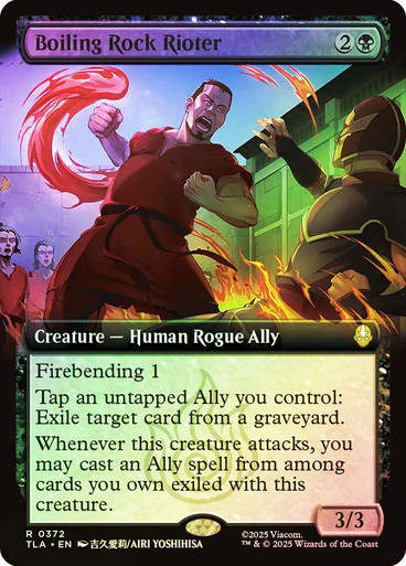 Boiling Rock Rioter (TLA) (372) / Extended Art / Foil