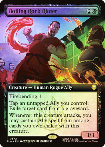 Boiling Rock Rioter (TLA) (372) / Extended Art / Foil