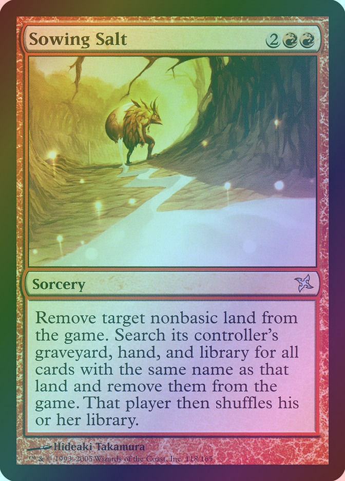 Sowing Salt (BOK) (118) / Foil