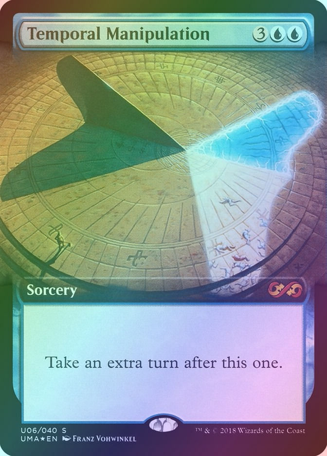 Temporal Manipulation (PUMA) (U6) / Extended Art / Foil