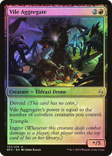 Vile Aggregate (BFZ) (137) / Foil