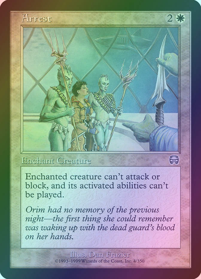 Arrest (MMQ) (4) / Foil