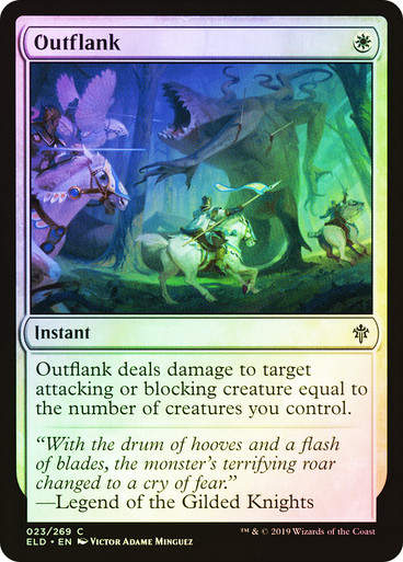 Outflank (ELD) (23) / Foil