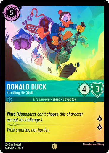 Donald Duck - Strutting His Stuff (LOR_TFC) / Foil