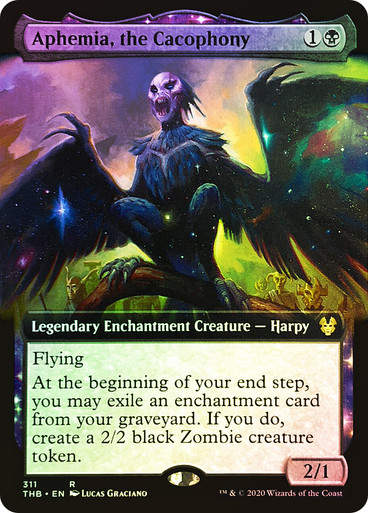 Aphemia, the Cacophony (THB) (311) / Extended Art / Foil