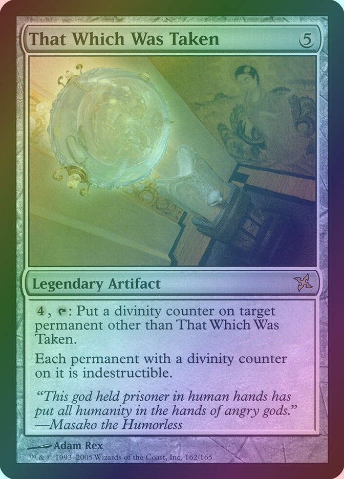 That Which Was Taken (BOK) (162) / Foil